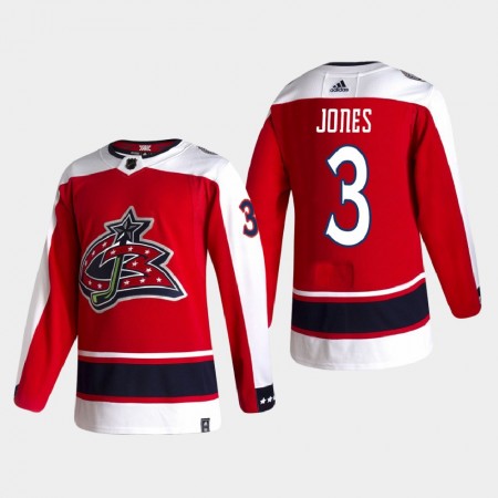 Pánské Hokejový Dres Columbus Blue Jackets Dresy Seth Jones 3 2020-21 Reverse Retro Authentic